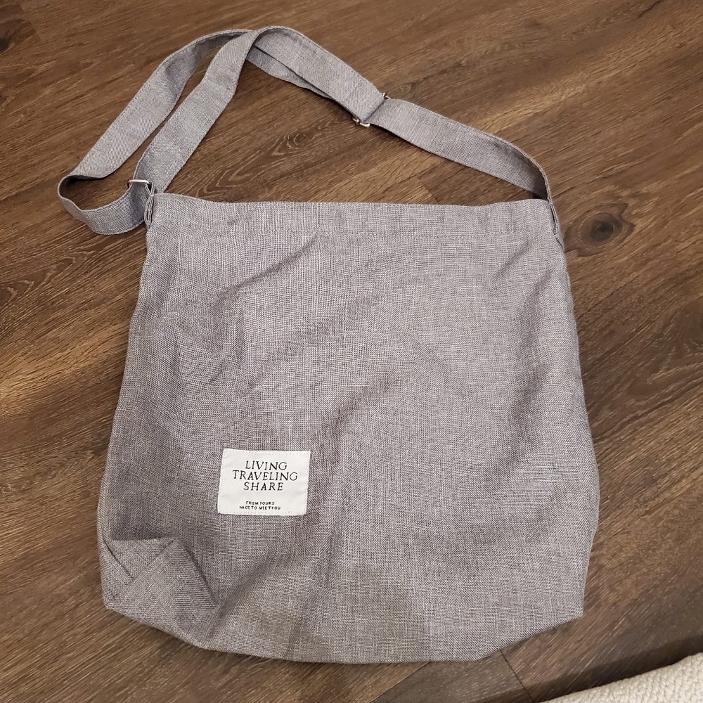 Light Grey linen bag